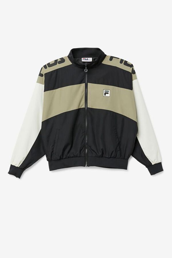 Fila Bunda Panske Čierne - Franc Zip Up Vypredaj - Slovakia 84367-JCSU